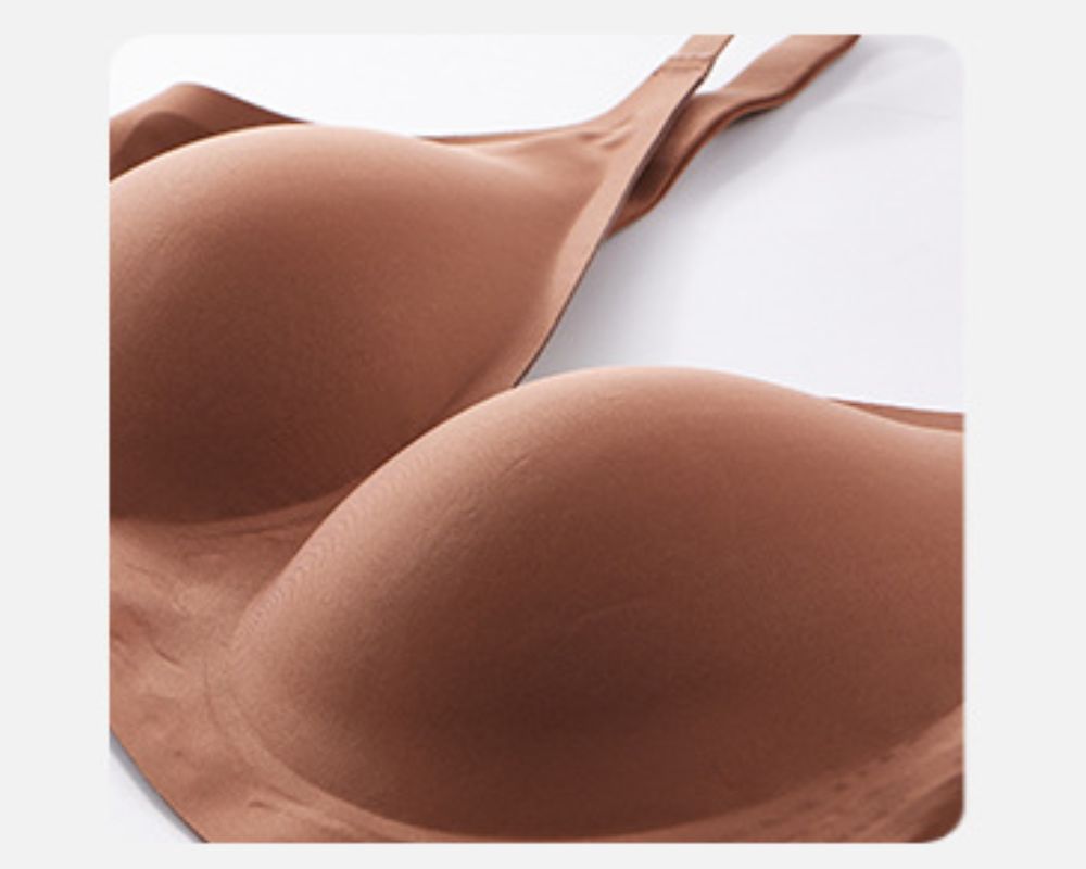 Close-up of the smooth molded exterior